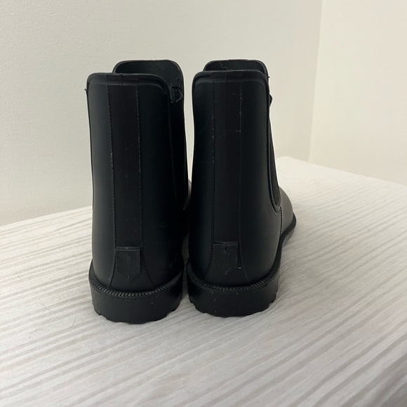 Storm by Cougar Black Chelsea Waterproof Rain Boots - Size 7 - Picture 5 of 10